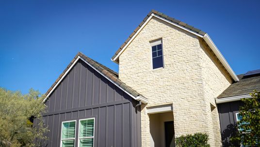 siding of a house